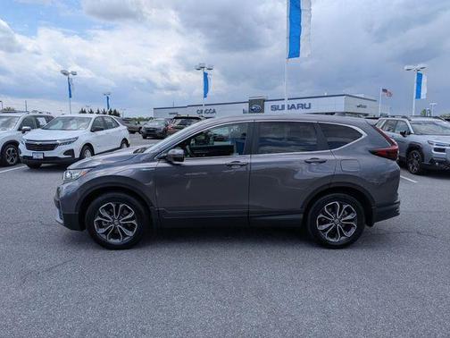 Gray 2021 Honda CR-V Hybrid EX-L