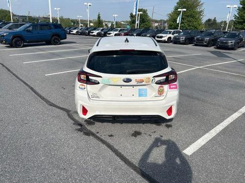 Crystal White Pearl 2024 Subaru Impreza Base