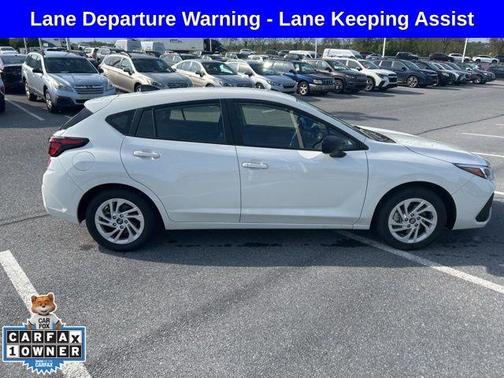 Crystal White Pearl 2024 Subaru Impreza Base