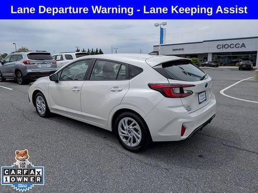 Crystal White Pearl 2024 Subaru Impreza Base