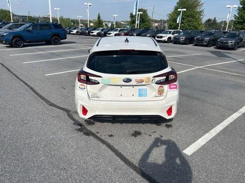 Crystal White Pearl 2024 Subaru Impreza Base