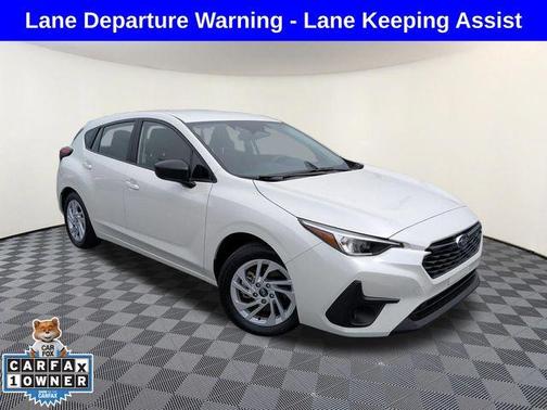 Crystal White Pearl 2024 Subaru Impreza Base