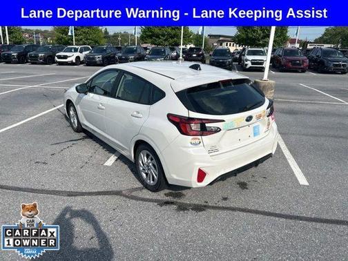 Crystal White Pearl 2024 Subaru Impreza Base