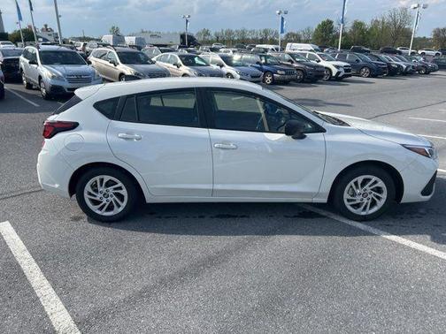 Crystal White Pearl 2024 Subaru Impreza Base