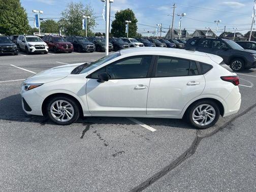 Crystal White Pearl 2024 Subaru Impreza Base