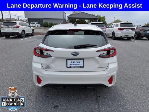 Crystal White Pearl 2024 Subaru Impreza Base