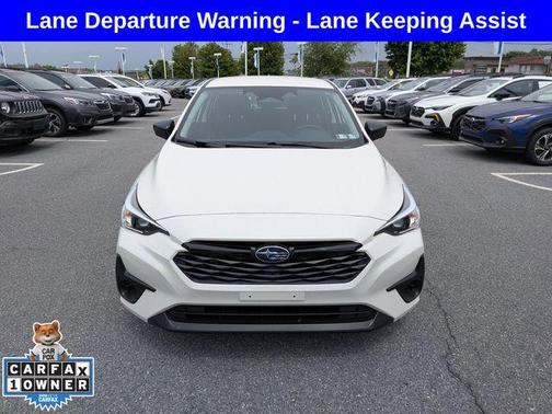 Crystal White Pearl 2024 Subaru Impreza Base