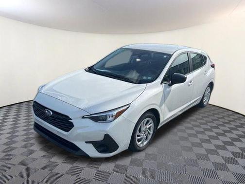 Crystal White Pearl 2024 Subaru Impreza Base