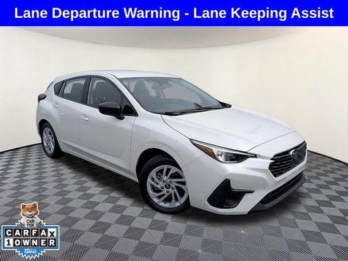 Crystal White Pearl 2024 Subaru Impreza Base