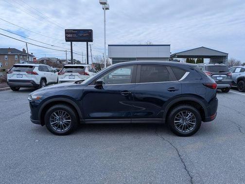Deep Crystal Blue Mica 2021 Mazda CX-5 Touring