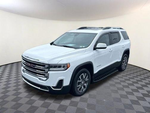 Summit White 2021 GMC Acadia SLE