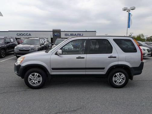 Satin Silver Metallic 2004 Honda CR-V EX
