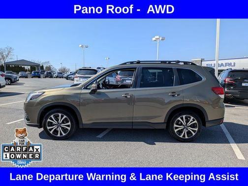 Autumn Green Metallic 2023 Subaru Forester Limited