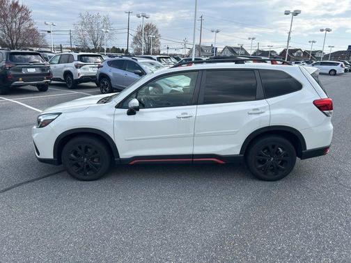 Crystal White Pearl 2020 Subaru Forester Sport