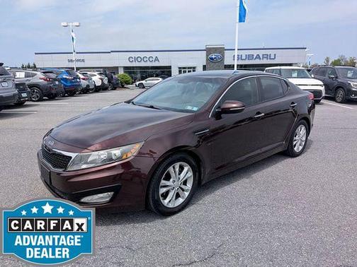 Dark Cherry 2012 Kia Optima LX