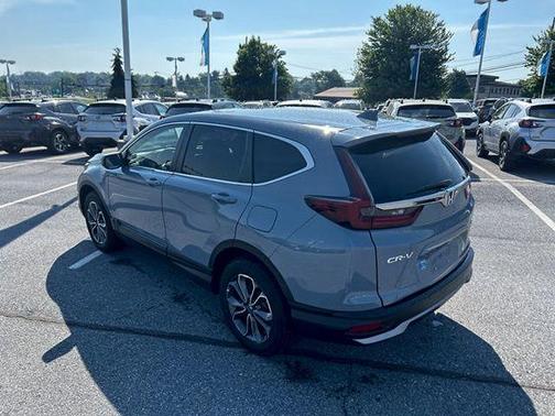 Aegean Blue Metallic 2021 Honda CR-V EX-L