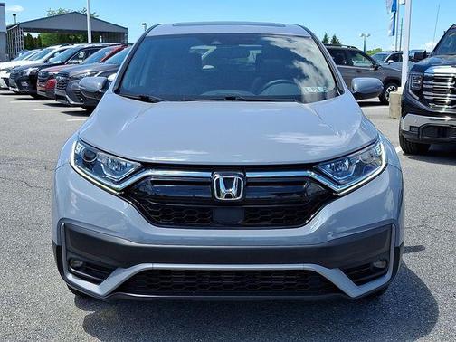 Aegean Blue Metallic 2021 Honda CR-V EX-L