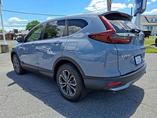 Aegean Blue Metallic 2021 Honda CR-V EX-L