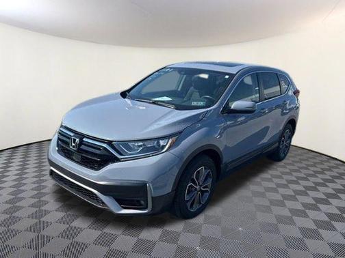 Aegean Blue Metallic 2021 Honda CR-V EX-L