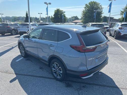 Aegean Blue Metallic 2021 Honda CR-V EX-L