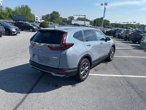Aegean Blue Metallic 2021 Honda CR-V EX-L