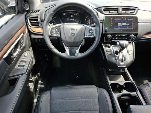 Aegean Blue Metallic 2021 Honda CR-V EX-L