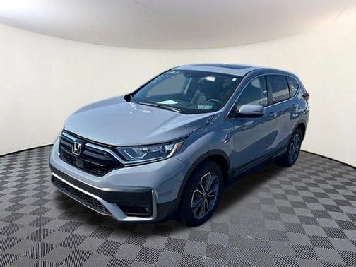 Aegean Blue Metallic 2021 Honda CR-V EX-L