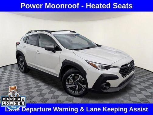 Crystal White Pearl 2024 Subaru Crosstrek Premium