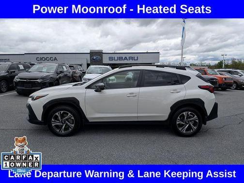 Crystal White Pearl 2024 Subaru Crosstrek Premium