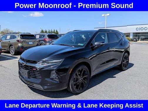 Black 2021 Chevrolet Blazer RS