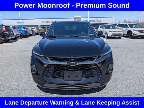 Black 2021 Chevrolet Blazer RS