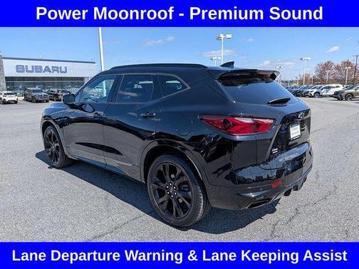 Black 2021 Chevrolet Blazer RS