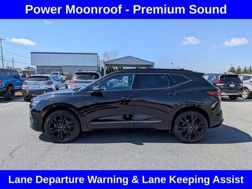 Black 2021 Chevrolet Blazer RS