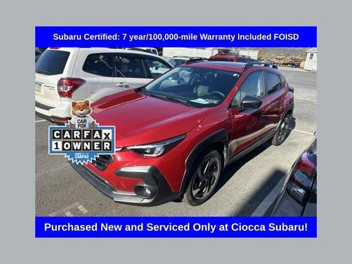 Lithium Red Pearl 2024 Subaru Crosstrek Limited