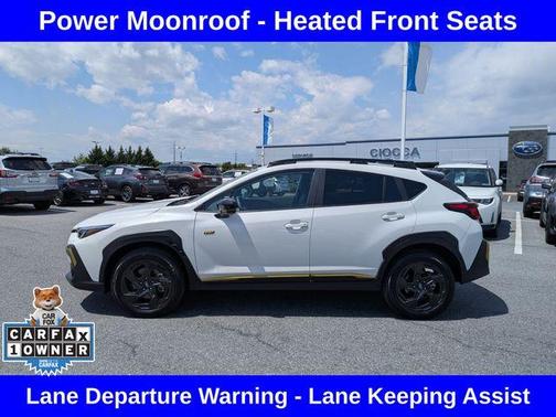 Crystal White Pearl 2025 Subaru Crosstrek Sport