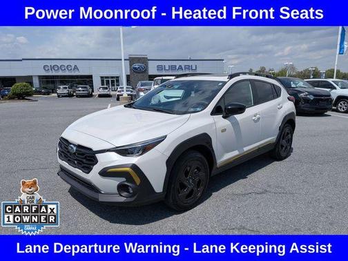 Crystal White Pearl 2025 Subaru Crosstrek Sport