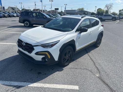 Crystal White Pearl 2025 Subaru Crosstrek Sport