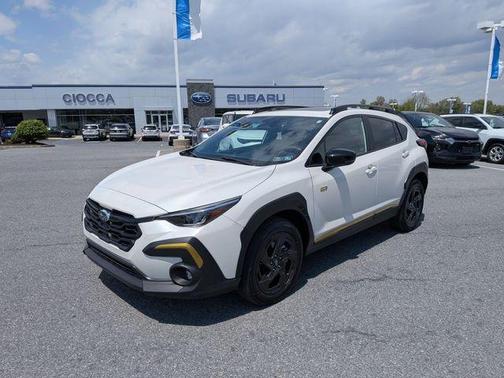 Crystal White Pearl 2025 Subaru Crosstrek Sport