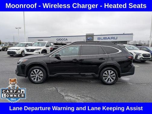 Crystal Black Silica 2023 Subaru Outback Premium