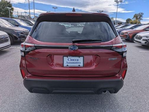 Crimson Red Pearl 2025 Subaru Forester Hybrid Touring