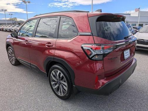 Crimson Red Pearl 2025 Subaru Forester Hybrid Touring