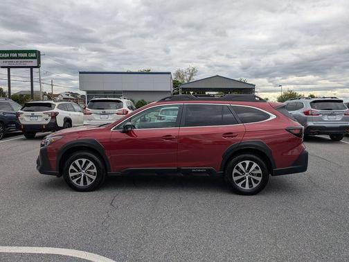 Crimson Red Pearl 2025 Subaru Outback Premium