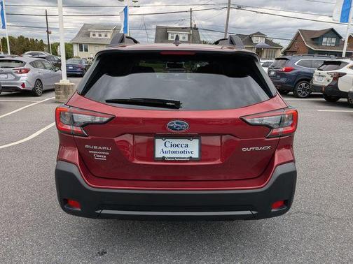Crimson Red Pearl 2025 Subaru Outback Premium