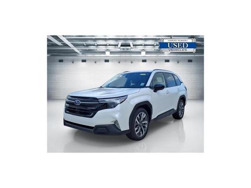 WHITE 2025 Subaru Forester Touring