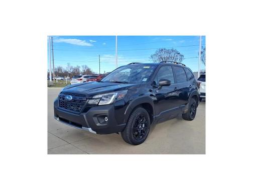 Crystal Black SIlica 2024 Subaru Forester Wilderness