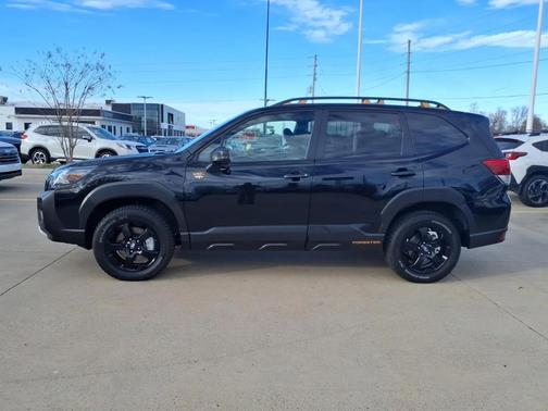 Crystal Black SIlica 2024 Subaru Forester Wilderness
