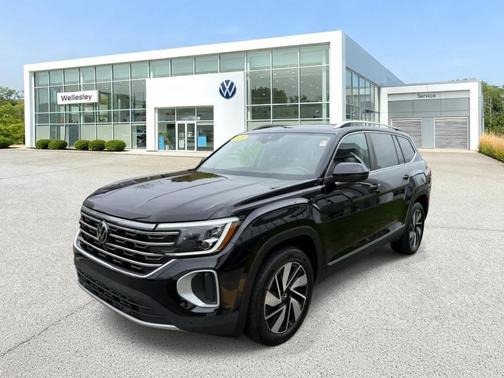 Deep Black Pearl Effect 2025 Volkswagen Atlas 2.0T SEL