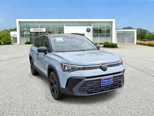 Gray 2026 Volkswagen Taos 1.5T SE Black