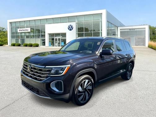 Deep Black Pearl Effect 2025 Volkswagen Atlas 2.0T SEL