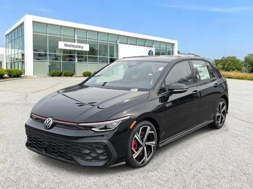 Mythos Black Metallic 2026 Volkswagen Golf GTI 2.0T SE